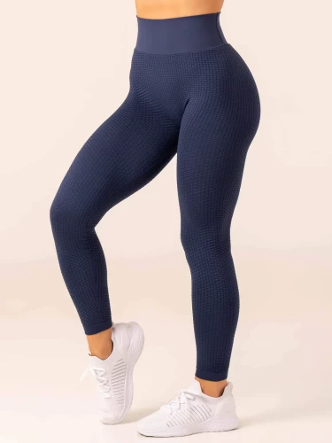 Леггинсы Ryderwear Honeycomb Scrunch Seamless Leggings - Navy
