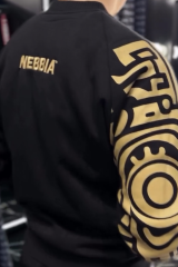 Бомбер Nebbia Gold Heritage Bomber – Black 717