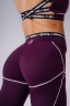 Легінси NEBBIA x Olympia High-Waist Leggings Bordo 935