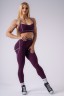 Легінси NEBBIA x Olympia High-Waist Leggings Bordo 935