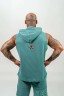 Безрукавка Nebbia Sleeveless Hoodie Sweatshirt IRON BEAST Green 710