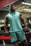 Безрукавка Nebbia Sleeveless Hoodie Sweatshirt IRON BEAST Green 710