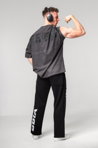 Штани Nebbia Gym Sweatpants NO SHORTCUTS Black 364