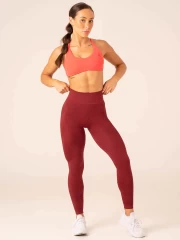 Леггинсы Ryderwear Honeycomb Scrunch Seamless Leggings - Berry