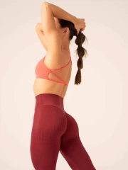 Леггинсы Ryderwear Honeycomb Scrunch Seamless Leggings - Berry