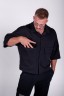 Сорочка Nebbia Boxy Fit Shirt With Pockets STREET ICON Black 599