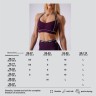Топ NEBBIA x Olympia Open-Back Sports Bra Black 936