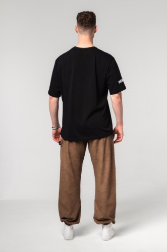 Футболка Nebbia Heavyweight Cotton Oversized T-shirt GRIND Black 356