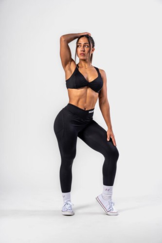 Легінси Nebbia V-Cut Lace-Up Sculpting Leggings OWN YOUR POWER Black 426