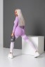 Леггинсы Fitzona LILAC AND WHITE LEGGINGS