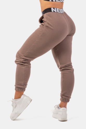Спортивные штаны Iconic Mid Waist Sweatpants 408 Brown