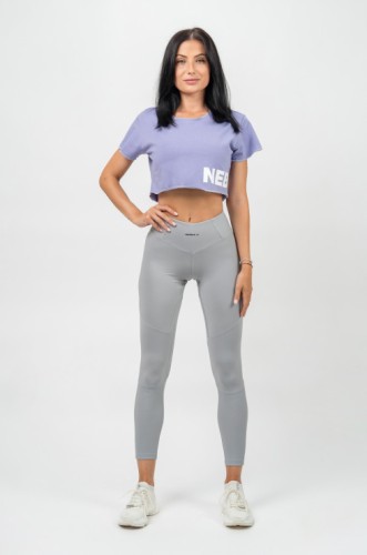 Топ Nebbia Oversized Crop Top Powerhouse Light Purple 279