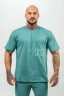 Футболка Nebbia Loose T-shirt DEDICATION Green 709