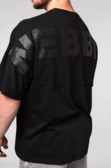 Футболка Nebbia Oversized Heavyweight Cotton T-shirt NO SHORTCUTS Black 354