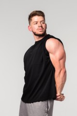 Футболка Nebbia Oversized Heavyweight Cotton T-shirt NO SHORTCUTS Black 354