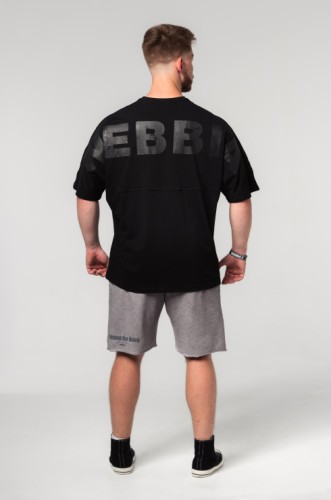Футболка Nebbia Oversized Heavyweight Cotton T-shirt NO SHORTCUTS Black 354