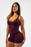 Комбінезон Nebbia Body-Enhancing Workout Jumpsuit STRONG BEAUTY Dark Red 427
