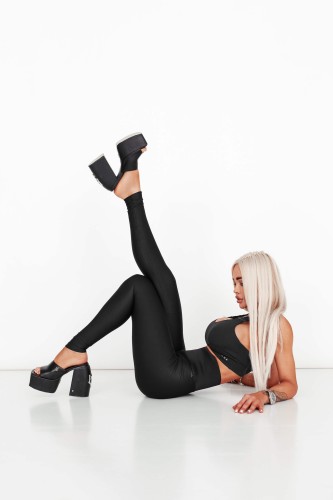 Леггинсы Fitzona Legging Fitness Black CALFTZ5352