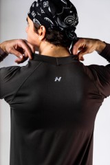 Лонгслив чоловічий Nebbia Seamless Long-Sleeve Top POWER Black 901