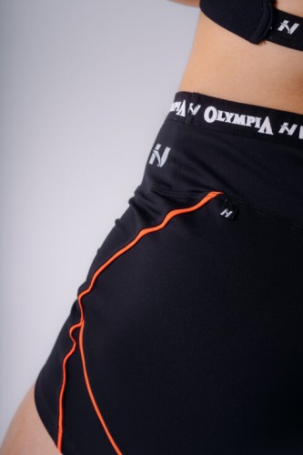 Шорти NEBBIA x Olympia High-Waist Shorts Black 937