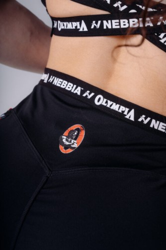 Шорти NEBBIA x Olympia High-Waist Shorts Black 937