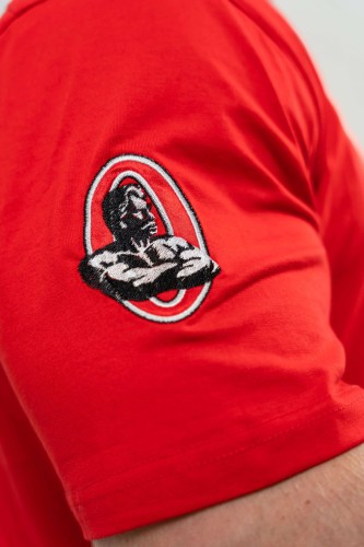 Футболка Nebbia Loose T-shirt DEDICATION Red 709