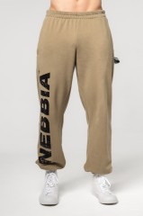 Штаны Nebbia Gym Sweatpants Baggy Style GYM BRO Green 365