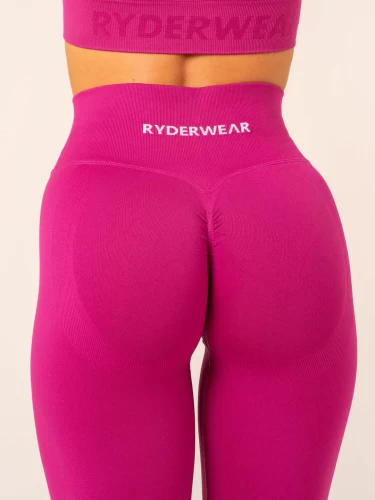 Легінси Ryderwear Lift BBL Scrunch Seamless Leggings - Fuchsia
