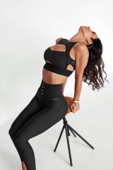 Леггинсы Fitzona Legging Fitness Black CALFTZ02