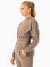 Кроп толстовка Sideline Sweater - Taupe
