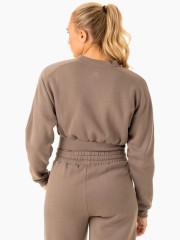 Кроп толстовка Sideline Sweater - Taupe
