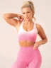 Топ Ryderwear Ombre Seamless Sports Bra - Musk Pink Ombre