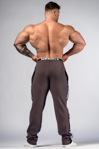 Штаны для тренировок Nebbia Training Sweatpants HERO Brown 296