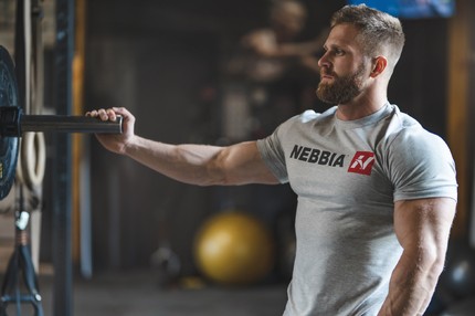 ФУТБОЛКА RED "N" T-SHIRT LIGHT GREY 292