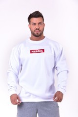 Спортивная кофта Nebbia Red Label sweatshirt 148 white