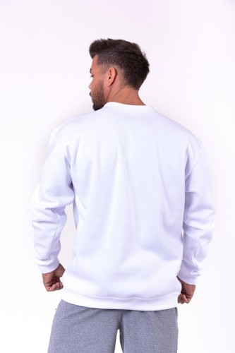 Спортивная кофта Nebbia Red Label sweatshirt 148 white