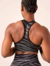 Топ Ryderwear Zebra Seamless Sports Bra - Grey Marl/Black Zebra
