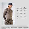 Лонгслів чоловічий Nebbia Seamless Long-Sleeve Top POWER Light Brown ASH 901