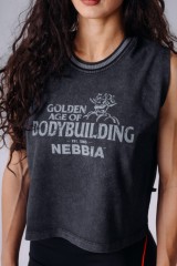 Майка NEBBIA x Olympia Oversized Tank Top Black 939