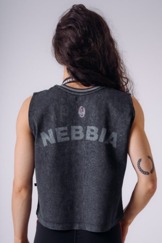 Майка NEBBIA x Olympia Oversized Tank Top Black 939