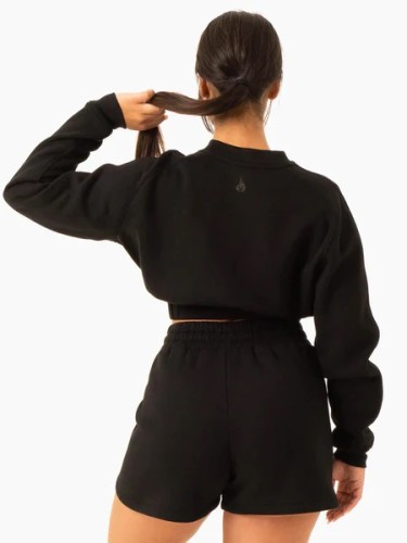 Кроп толстовка Sideline Sweater - Black