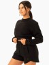 Кроп толстовка Sideline Sweater - Black