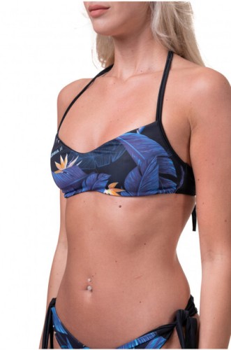 Купальный топ Earth Powered bikini - top Ocean Blue 556