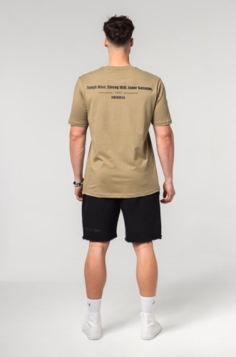 Футболка Nebbia Muscle Fit T-shirt FLEXIN' Green 358