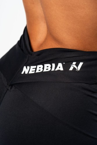 Шорти Nebbia V-shaping Belt Shorts STRONG BEAUTY Black 428
