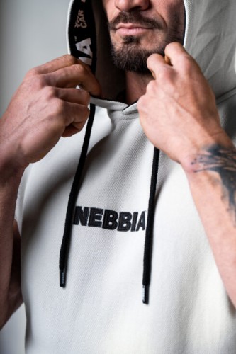 Безрукавка чоловіча Nebbia Training Rag Top HERO Light Grey 297
