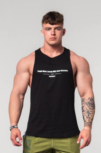 Майка Nebbia Gym Tank Top FLEXIN' Black 360