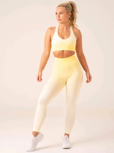 Леггинсы Ryderwear Ombre Seamless Leggings - Lemon Ombre