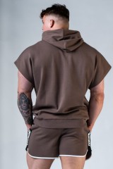 Безрукавка мужская Nebbia Training Rag Top HERO Brown 297