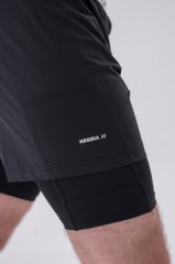 Шорты Double-Layer Shorts with Smart Pockets BLACK 318